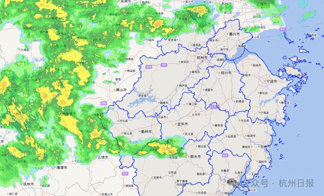 大雨、暴雨、大暴雨！刚刚确认，马上杀到杭州！持续10天...