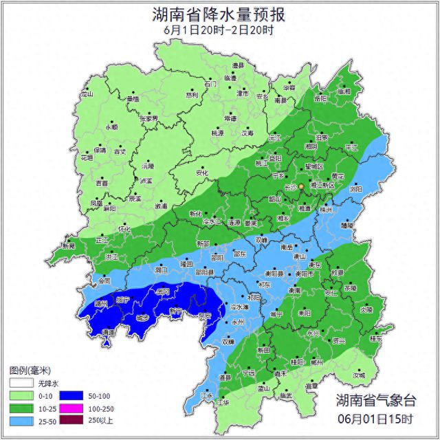 湖南：今日局地暴雨+雷暴大风，气温低至15℃