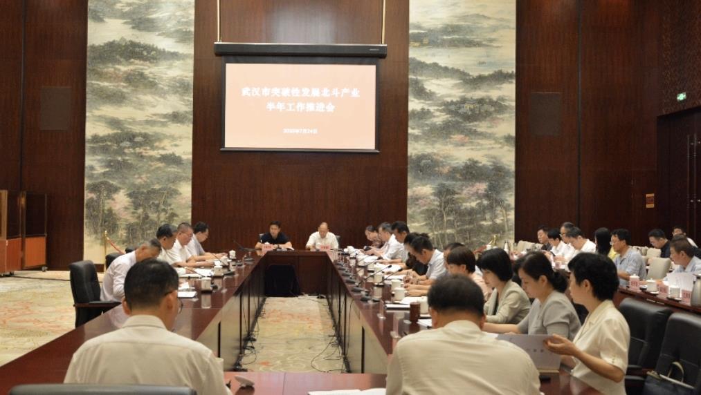 武汉市召开上半年北斗产业推进会